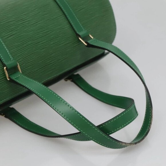 LOUIS VUITTON Epi Soufflot Hand Bag Green - Picture 9 of 16